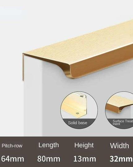 Elegant Premium Aluminum Alloy Handles for Modern Furniture Upgrade