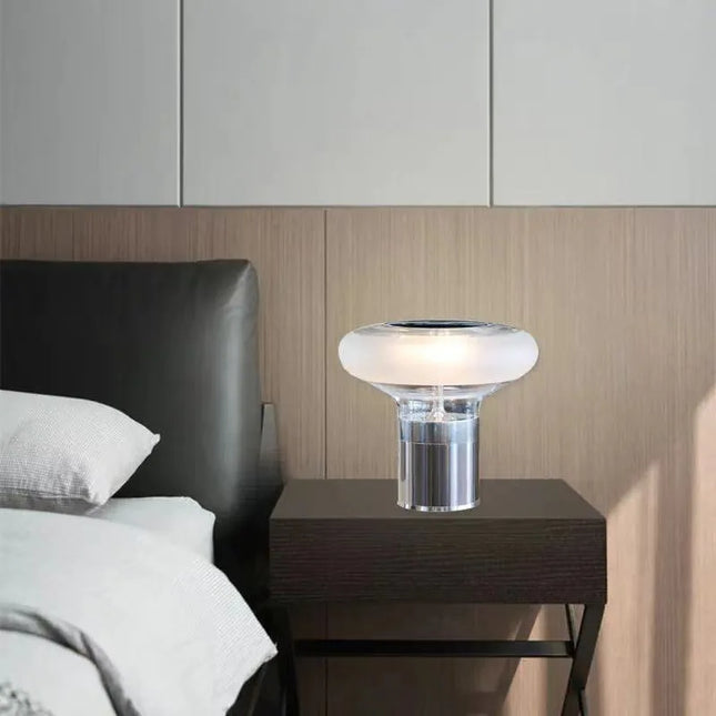 Nordic Minimalist Glass Bedside Table Lamp Designer Creates Unique Decorative Lighting for Living Room, Study Desk Lamp nordic-minimalist-glass-bedside-table-lamp-designer-creates-unique-decorative-lighting-for-living-room-study-desk-lamp