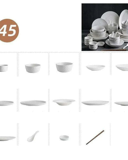 Handmade Artisan Ceramic Dining Set