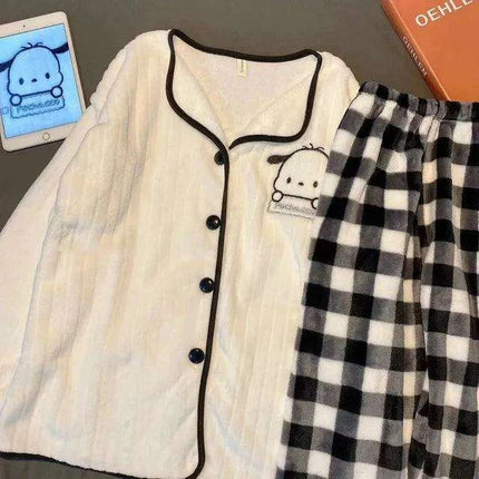 Charming Sanrio Hello Kitty Cosplay Pajama Set for Cozy Nights