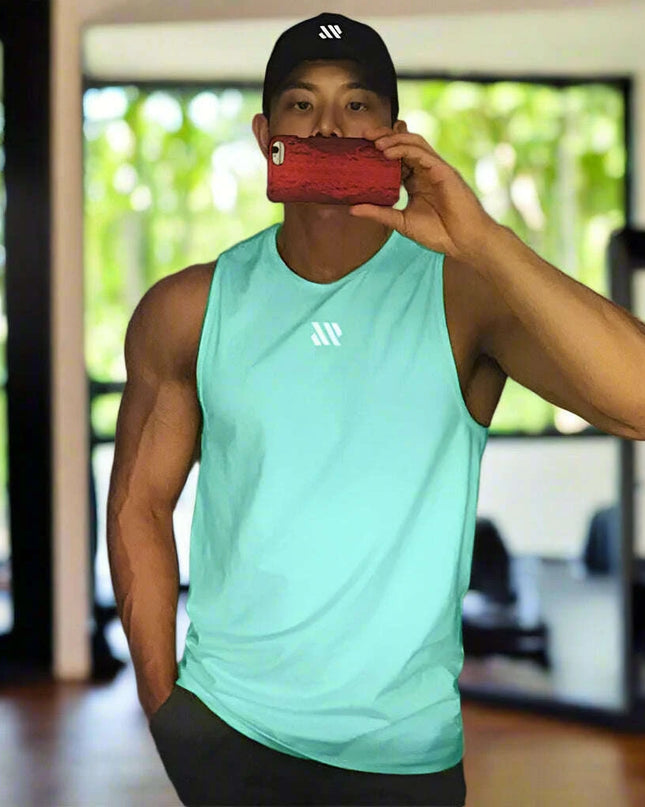 Men's Summer Tactical Mesh Sleeveless Training Vest - Breathable Gym Sports T-shirt for Running and Muscle Workouts