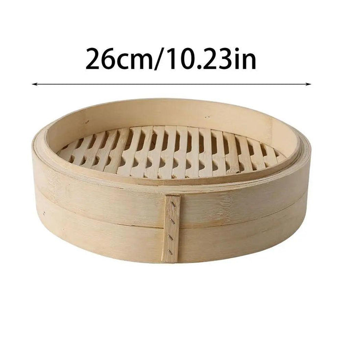 Bamboo Steaming Set for Healthy Cooking and Delicious Dumplings