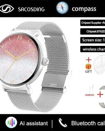 Smart Bluetooth Calling Fitness Tracker Smartwatch with Touchscreen