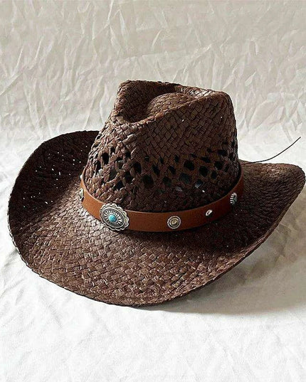 Handcrafted Stiff Cowboy Hat: Essential Summer Accessory for Men’s Wild West Fashion