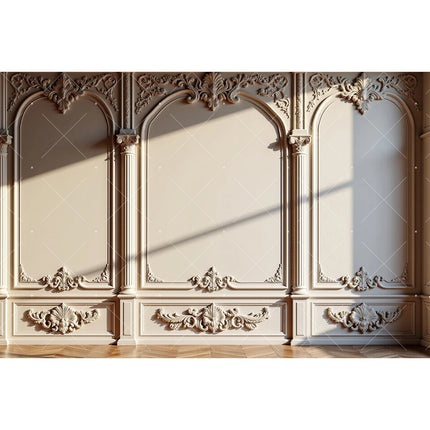 Retro European Palace Photography Backdrop – 13 Designs, Vinyl & Polyester