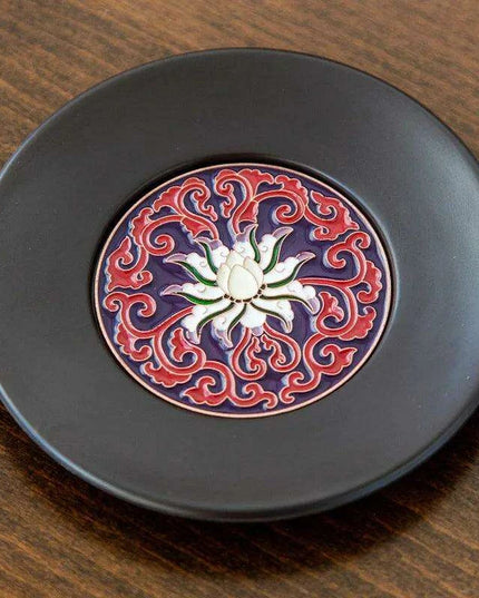 Serene Zen-Style Kung Fu Tea Coasters - Stylish Heat-Resistant Mats for Enhanced Beverage Experience