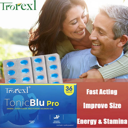 Oyster & Ginseng Energy Capsules — 100% Pure Stamina & Vitality Formula