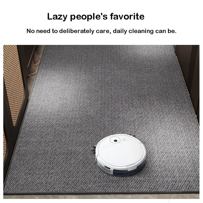 Linen Absorbent Non-Slip Doormat for Home Use