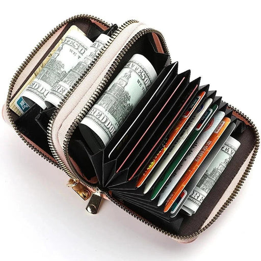 Lychee-Inspired Chic Zip Wallet - Stylish & Practical