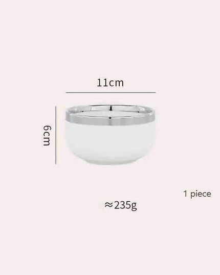 Sophisticated Ceramic Dining Set: Versatile Tableware for Memorable Meals