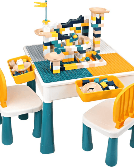 Children's Interactive Study Desk and Chair Bundle - Innovative Learning Set for Young Minds