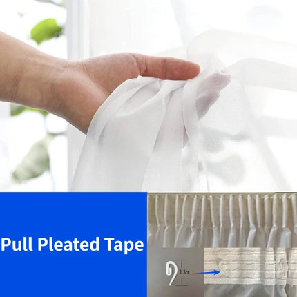 S Fold Wavy Curtains White Tulle Chiffon Sheer Curtains for Living Room Bedroom Dining Voile Custom Size High Quality Decoration s-fold-wavy-curtains-white-tulle-chiffon-sheer-curtains-for-living-room-bedroom-dining-voile-custom-size-high-quality-decoration