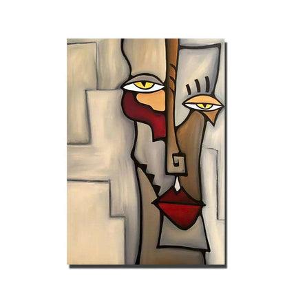 Picasso Inspired Canvas Art - Elegant Décor for Art Aficionados