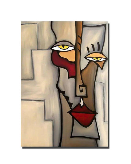 Picasso Inspired Canvas Art - Elegant Décor for Art Aficionados