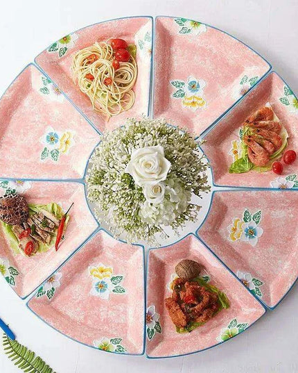 Elegant New Year's Eve Ceramic Dining Set for a Luxe Celebration