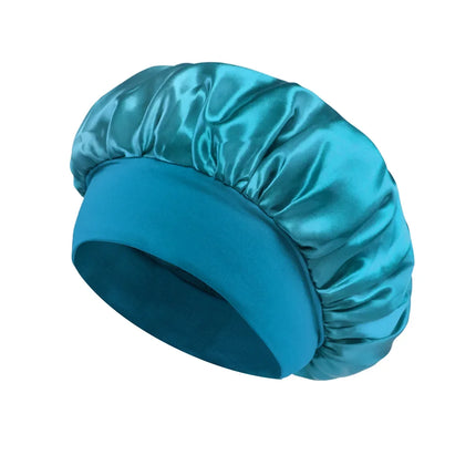 Women Satin Bonnet Hair Bonnet for Sleeping Hair Care Silk Bonnets Solid Wide-brimmed Sleeping Hat with Elastic Soft Band women-satin-bonnet-hair-bonnet-for-sleeping-hair-care-silk-bonnets-solid-wide-brimmed-sleeping-hat-with-elastic-soft-band