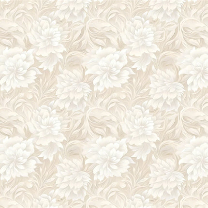 3D Feather & Flower Mural Wallpaper – Custom-Made, Multiple Patterns & Materials
