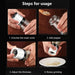 Adjustable Ceramic Spice Grinder with Custom Coarseness Control