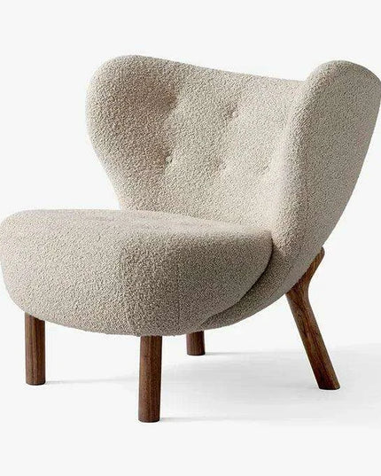 Lambs Wool Elegance Lounge Chair