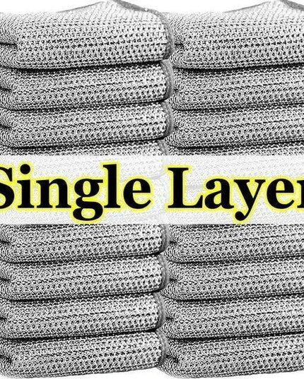 Revolutionary Double-Sided Steel Wire Cleaning Cloth for Effortless Home Maintenance