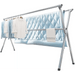 Vikaqi Premium Stainless Steel Adjustable Clothes Drying Rack with Bonus Accessories