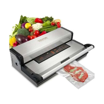 Commercial Vacuum Sealer Pro with Dual Sealing Strips and Turbo Heat Technology
