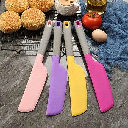 Colorful Silicone Baking Scraper Set - Your Essential Companion for Perfect Pastries