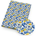Lemony White Patchwork