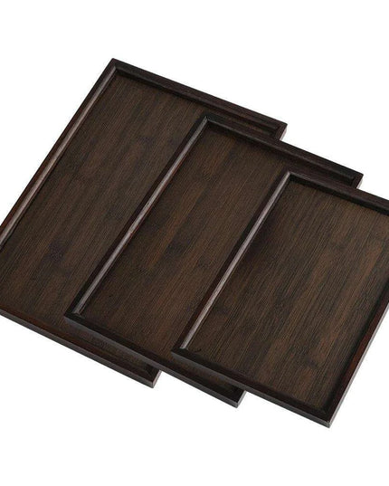 Elegant Bamboo Serving Tray Collection - Stylish and Robust for Every Occasion