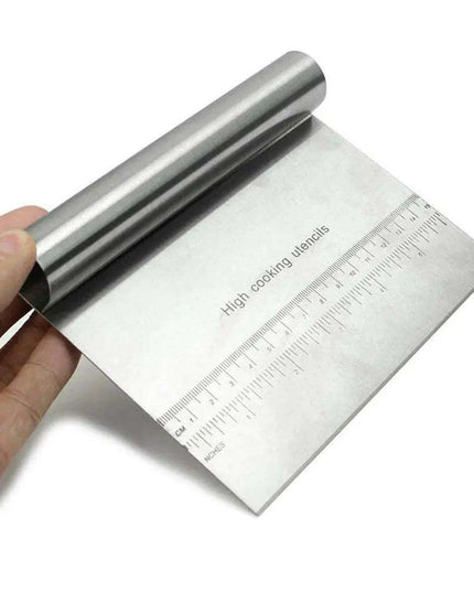 Premium Stainless Steel Baking Essentials Kit with Integrated Scale and Precision Cutter