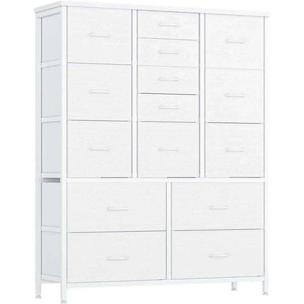 Elegant 15-Drawer Chest with Organizers for Stylish Bedroom Storage
