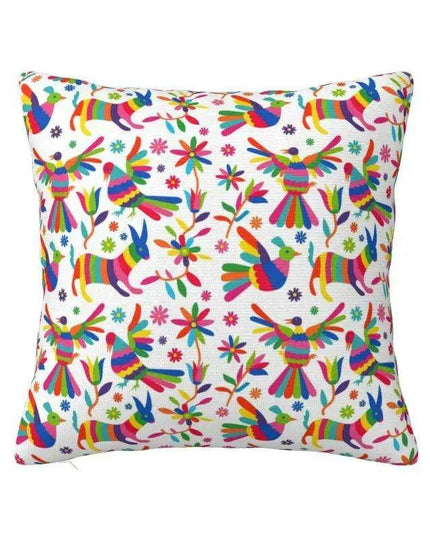 Exquisite Velvet Cushion Covers Featuring Mexican Butterfly and Floral Embroidery for Stylish Home Decor