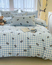 1 / Queen200x230 4pcs / Flat Bed Sheet