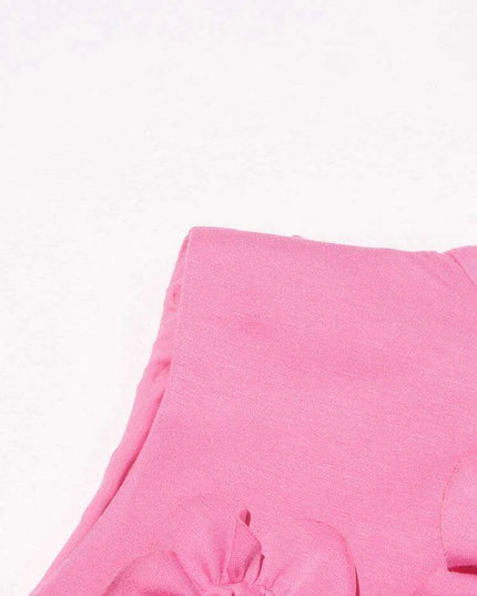 Elegant Women's Patchwork Lace-Up Sleeveless Dress with Stand Collar