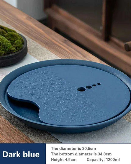 Elegant Japanese Ceramic Tea Tray Set - The Perfect Touch for Culinary Masterpieces