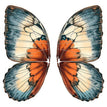 K Butterfly fabric