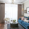 Luxury Satin Blackout Curtains — Custom Size, Minimalist Design (1pc)