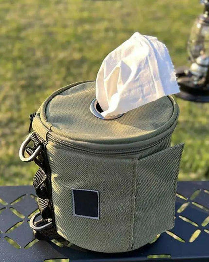 Versatile Waterproof Paper Towel Organizer for Travel and Home Use