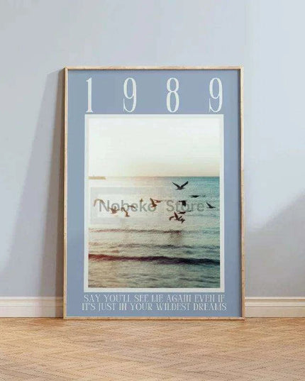 Taylor Swift Lyric Canvas Prints - Elegant Wall Art Inspired by Midnights, Lover, and Reputation Albums