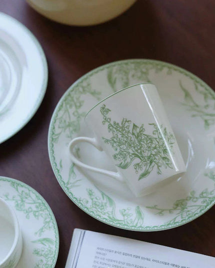Elegant Lily of the Valley Porcelain Dining Set