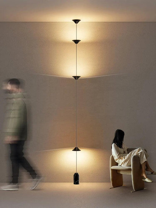 Contemporary Cordless Floor Lamp for Elegant Bedroom and Living Room Lighting