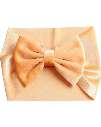 Vibrant Sunshine Sparkle Hair Bow & Headband Set: Customizable DIY Accessories for Stylish Kids - Choose from 13 Colors