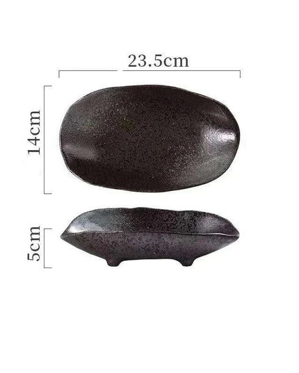 Chic High-Legged Ceramic Serving Bowl for Contemporary Dining Style