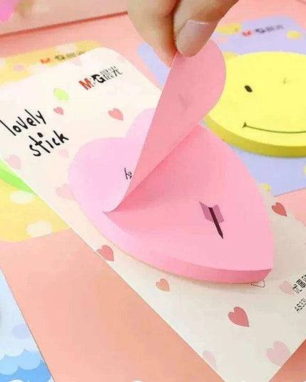Colorful Kawaii Sticky Notes - Fun and Functional Memo Stickers for a Cheerful Workspace