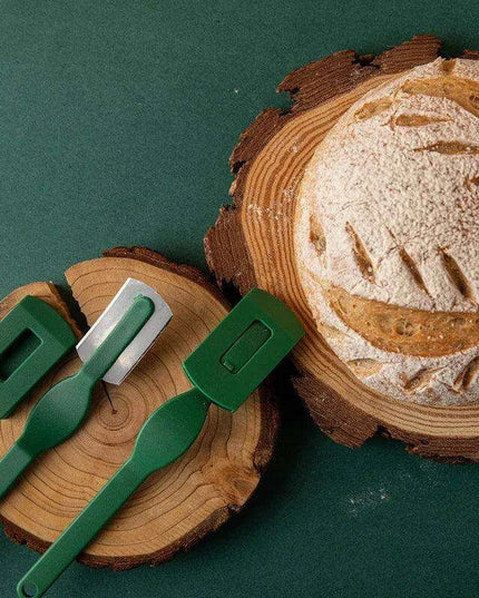 Precision French Bread Slicing Knife: Comfortable Ergonomic Cutter for Perfect Cuts