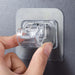 Heavy-Duty Waterproof Curtain Rod Brackets with Easy Peel-and-Stick Installation