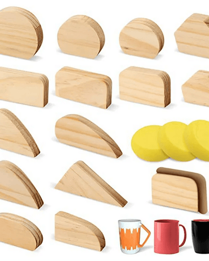 Creative Pottery Mug Handle Mold Set – 14 Unique Designs for Artistic Pottery Making