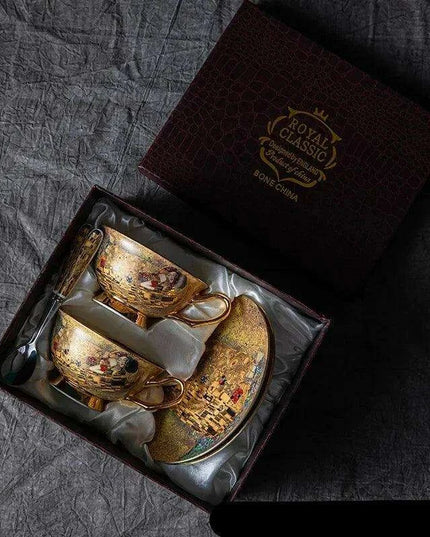 Luxurious European Bone China Tea Set - Elevate Your Tea Rituals