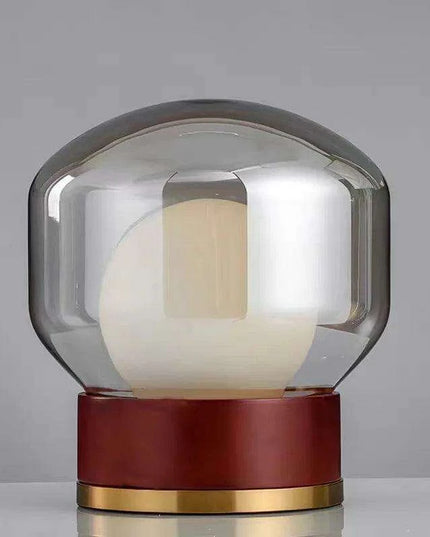 Walnut Wood Japanese Retro Bedside Lamp - Elegant Decorative Lighting for Cozy Spaces