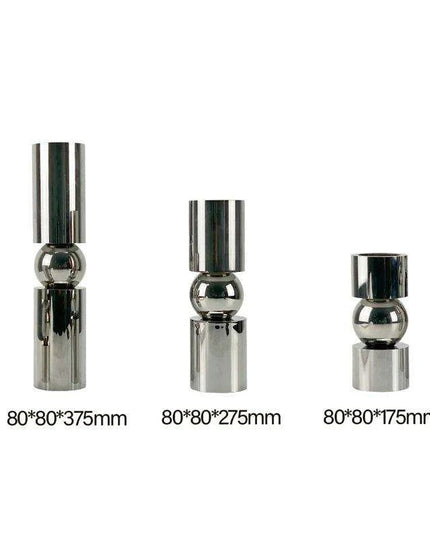 Charming Nordic Crystal Candle Holders Set - Enhance Your Dining Experience